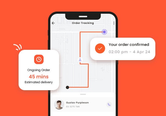 Uma operação mais organizada do pedido à entrega